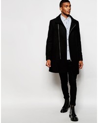 Pardessus noir Asos