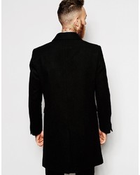 Pardessus noir Asos