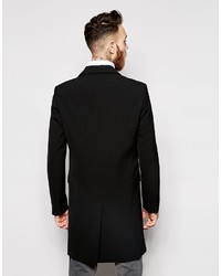 Pardessus noir Asos