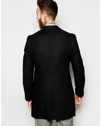 Pardessus noir Asos