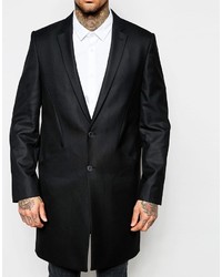 Pardessus noir Asos