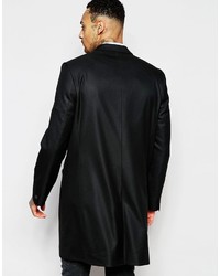 Pardessus noir Asos