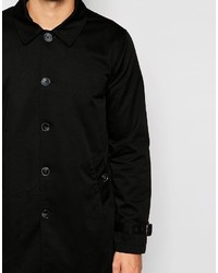 Pardessus noir Asos