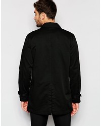 Pardessus noir Asos