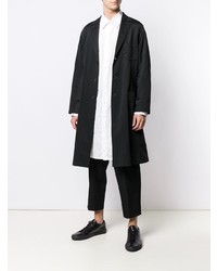 Pardessus noir Yohji Yamamoto