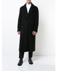 Pardessus noir Yohji Yamamoto