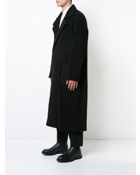 Pardessus noir Yohji Yamamoto