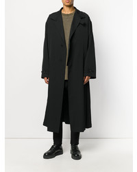 Pardessus noir Yohji Yamamoto