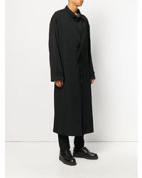 Pardessus noir Yohji Yamamoto