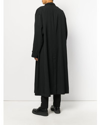 Pardessus noir Yohji Yamamoto