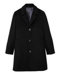 Pardessus noir Mango