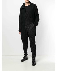 Pardessus noir Yohji Yamamoto