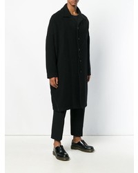 Pardessus noir Yohji Yamamoto