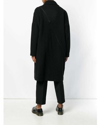 Pardessus noir Yohji Yamamoto