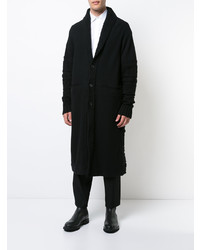 Pardessus noir Yohji Yamamoto