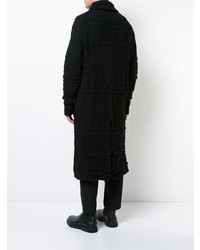 Pardessus noir Yohji Yamamoto