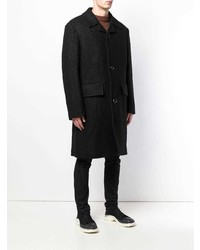 Pardessus noir Raf Simons