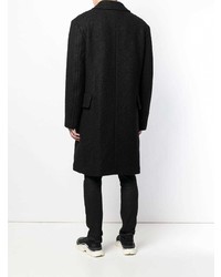 Pardessus noir Raf Simons