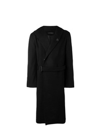 Pardessus noir Yohji Yamamoto