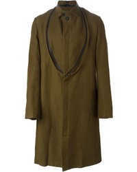 Pardessus olive Ann Demeulemeester