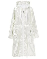 Parka argentée Mango