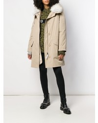 Parka beige Yves Salomon Army