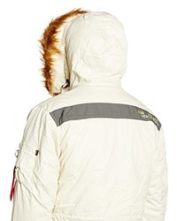 Parka blanche Alpha