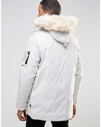 Parka blanche Bellfield