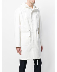 Parka blanche Raf Simons