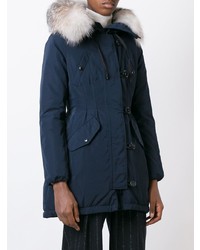 Parka bleu marine Moncler