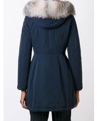 Parka bleu marine Moncler