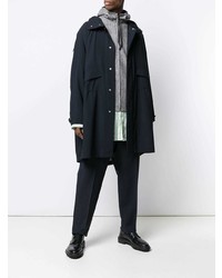 Parka bleu marine Jil Sander