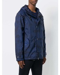 Parka bleu marine Z Zegna