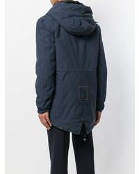 Parka bleu marine Mr & Mrs Italy