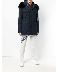 Parka bleu marine Mr & Mrs Italy