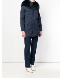 Parka bleu marine Mr & Mrs Italy