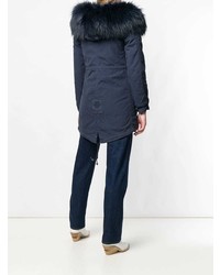 Parka bleu marine Mr & Mrs Italy