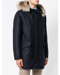 Parka bleu marine Eleventy