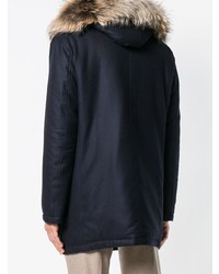 Parka bleu marine Eleventy