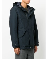 Parka bleu marine Woolrich