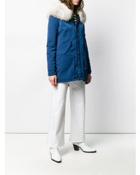 Parka bleu marine Mr & Mrs Italy