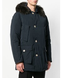 Parka bleu marine Woolrich