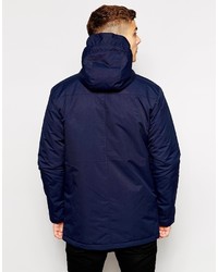 Parka bleu marine