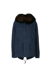 Parka bleu marine Mr & Mrs Italy