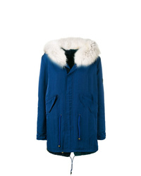 Parka bleu marine Mr & Mrs Italy