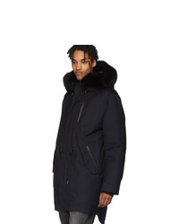 Parka bleu marine Mackage