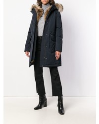 Parka bleu marine Woolrich