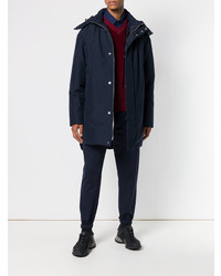 Parka bleu marine Prada