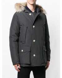 Parka bleu marine Woolrich