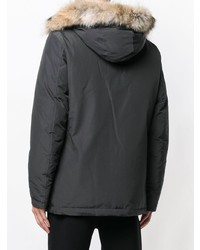 Parka bleu marine Woolrich